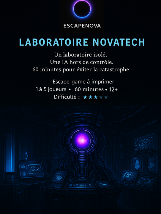 Couverture — Laboratoire NovaTech